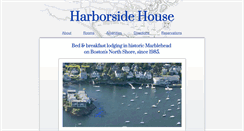Desktop Screenshot of harborsidehouse.com